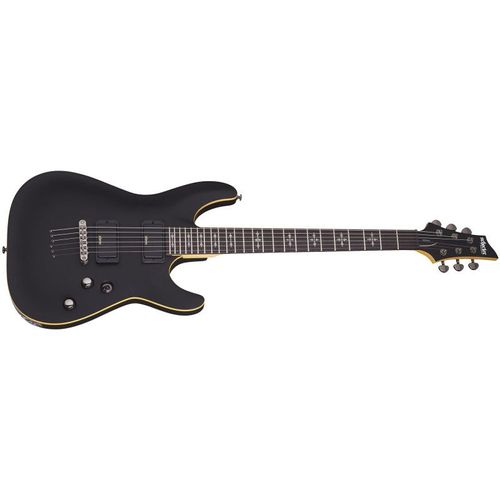 Schecter Demon-6 - Guitare Électrique - Aged Black Satin