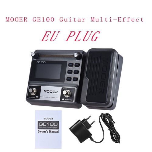 Ewer-Compresseur Oxydation Ge100 Pe100,Synthétiseur Jepedal,Processeurs Multi-Effets,Pédale,Métronome 180s,Enregistrement En Boucle - Type Mooer Ge100 Eu Plug