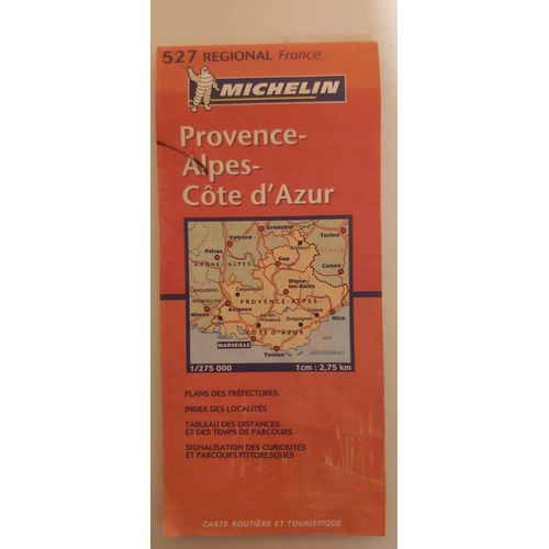 Carte Ign Régional 527 Provence Alpes Côte D'azur