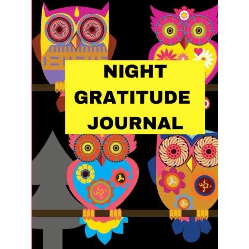 Night Gratitude Journal: I Am Grateful To My Lord (8 X 11 In Size Journal)