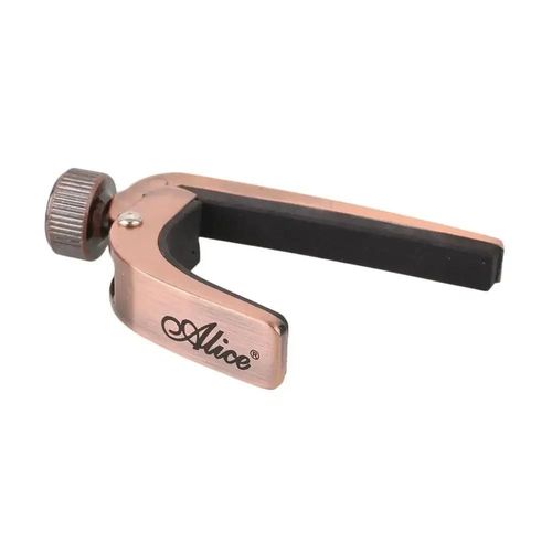 Jecapos-Trigger Metal Clamp,Electric,Acoustic,Jecapo,Bass,Violin,Ukulele,Capotrrechargeable,Single Handhand Tune,3 Colors - Type Red Bronze