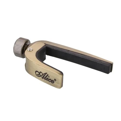 Jecapos-Trigger Metal Clamp,Electric,Acoustic,Jecapo,Bass,Violin,Ukulele,Capotrrechargeable,Single Handhand Tune,3 Colors - Type Bronze