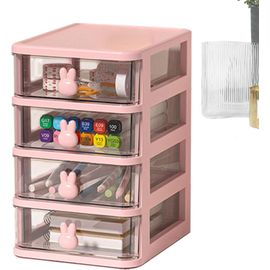 Vlando Organiseur De Bureau Pour Fournitures De Bureau, Organiseur Et Rangement De Bureau En Cuir Synthétique, Porte-documents à Suspendre Avec Tiroir, Beige