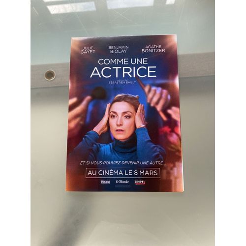 Dossier De Presse "Comme Une Actrice" Avec Julie Gayet & Benjamin Biolay (2023)