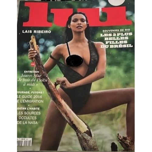 Lui 30 Septembre 2016 Philippe Starck/Joann Sfar/Lais Ribeiro