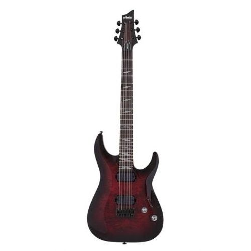 Schecter - Omen Elite 6 Black Cherry Burst