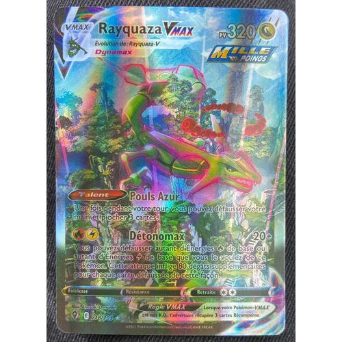 Carte Pokemon Rayquaza Vmax Alternative 218/203