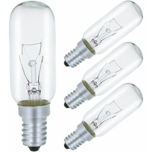 Ampoule Pour Hotte Aspirante E14 40w, 220v Ampoule Incandescence Blanc Chaud 2700k Dimmable, Lot De 4