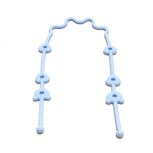 Réinitialisation De Sucette En Silicone Sans Bpa Pour Bébé,Sangle Réglable Pour Poussette,Porte-Gobelet,Jouets - Type D7-50cm