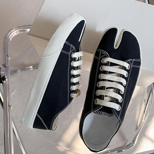Chaussures Baskets En Toile Tabi Pour Hommes Et Femmeschaussures Plates Fendueschaussures Bassesmocassins Sabot De Overunisexe