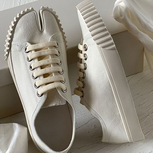 Chaussures Baskets En Toile Tabi Pour Hommes Et Femmeschaussures Plates Fendueschaussures Bassesmocassins Sabot De Overunisexe