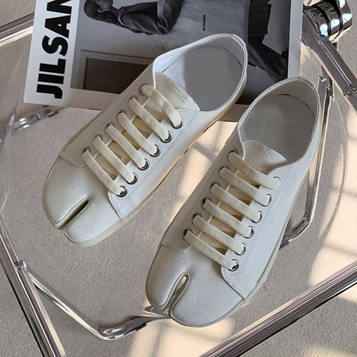 Chaussures Baskets En Toile Tabi Pour Hommes Et Femmeschaussures Plates Fendueschaussures Bassesmocassins Sabot De Overunisexe