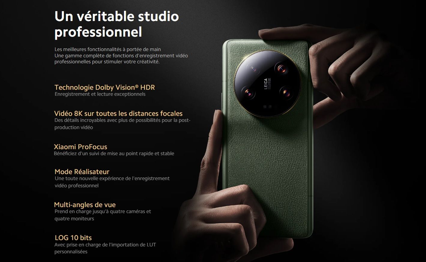 Xiaomi 13 Ultra 5G Double nano SIM 512 Go Vert image 2 | Rakuten