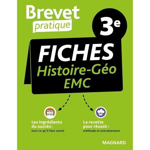 Fiches Histoire-Géo-Emc 3e