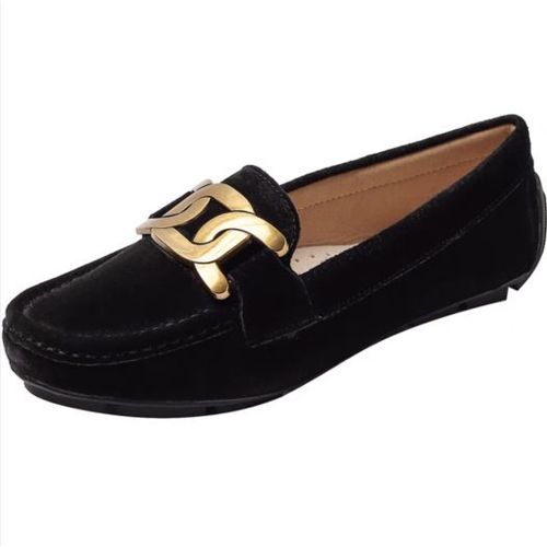 Chaussures Full Marsmocassins En Cuir De Vachette Pour Femmeschaussures Enfilermocassins De Bureaubaskets En Caoutchoucrondsolideentièrement