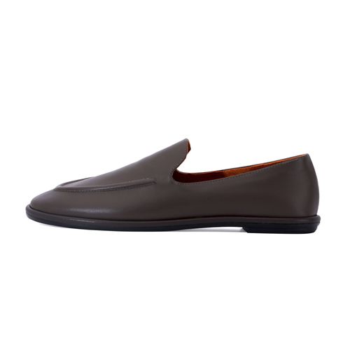Row-Mocassins Blancs À Tête Ronde Pour Femme,Chaussures De Luxe À Enfiler,Haute Qualité,Taille 43,2023