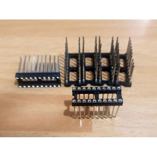 Lot de 6 supports à Wrapper pour circuit intégré 20 broches