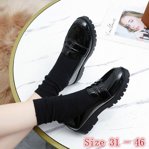 Mocassins Plats Oxfords Pour Femmes,Chaussures De Carrière À Enfiler,Petite Et Grande Taille 31-46
