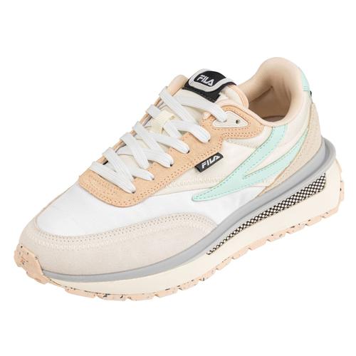 Fila Baskets Pour Reggio Wmn Chaussure De Course Chaussure De Sport Coupe Basse Cuir Véritable/textile Beige Eur