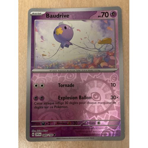 (2047) Baudrive 89/198 Pokemon 
