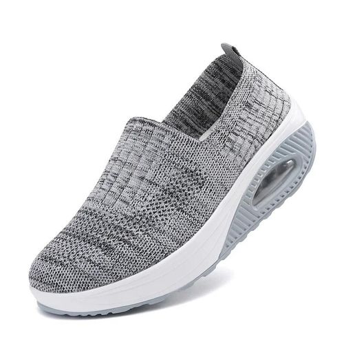 Chaussures Chaussures De Marche Coussin D'air Pour Femmebaskets Orth4wdantidérapantesmules Plateforme Respirantesà Semelle Compensée