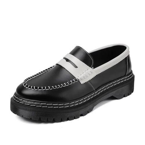Chaussures Chaussures Plateforme En Cuir Véritable Pour Femmesmocassins La Modechaussures Oxford Confortables Pour Le Travail