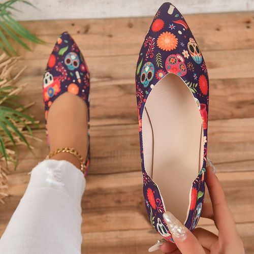 Chaussures Chaussures Plates Bout Pointu Pour Femmesmocassins Respirants Décontractésmocassins Mary Gasolinedocument Solidechaussures Enfiler
