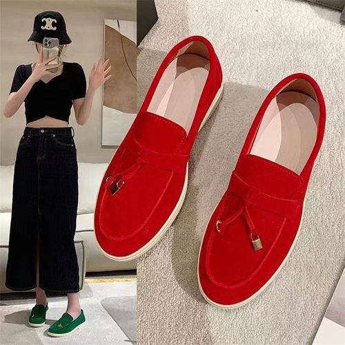 Mocassins Hauts Simples Pour Femmes,Chaussures En Caoutchouc,Chaussures Plates,Petit Parfum,Européen,Américain,2024,35-45