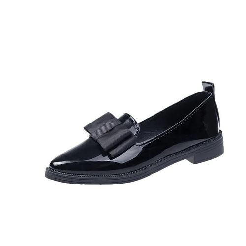 Chaussures Mocassins Talonspais Pour Femmeschaussures Enfilerhaute Qualitéautomnepointusolideconcisbureauprofession