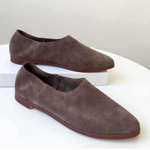 Dimanyu-Ballerines À Enfiler En Cuir Véritable Pour Femmes,Mocassins Pointus Parker,Chaussures De Printemps,Grande Taille,41,42,43