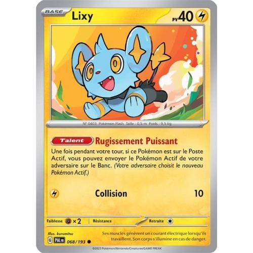 Carte Pokémon - Lixy - 068/193 - Ev2 Evolutions À Paldea