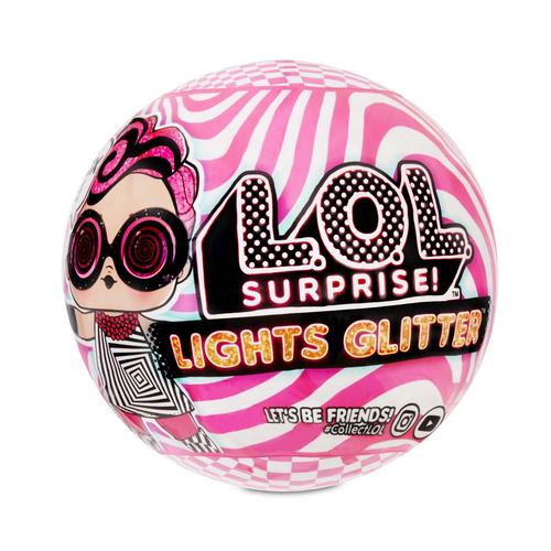 L.O.L. Surprise Lights L.O.L. Surprise - Lights Glitter - Asst. En Présentoir 12pcs