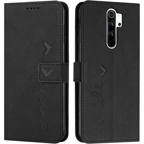 Coque Pour Xiaomi Redmi Note 8 Pro, Étui Housse En Cuir Pu Premium Xiaomi Redmi Note 8 Pro, Magnetique Flip [Pochette De Portefeuille], Etui De Protection Pour Xiaomi Redmi Note 8 Pro (#Noir)