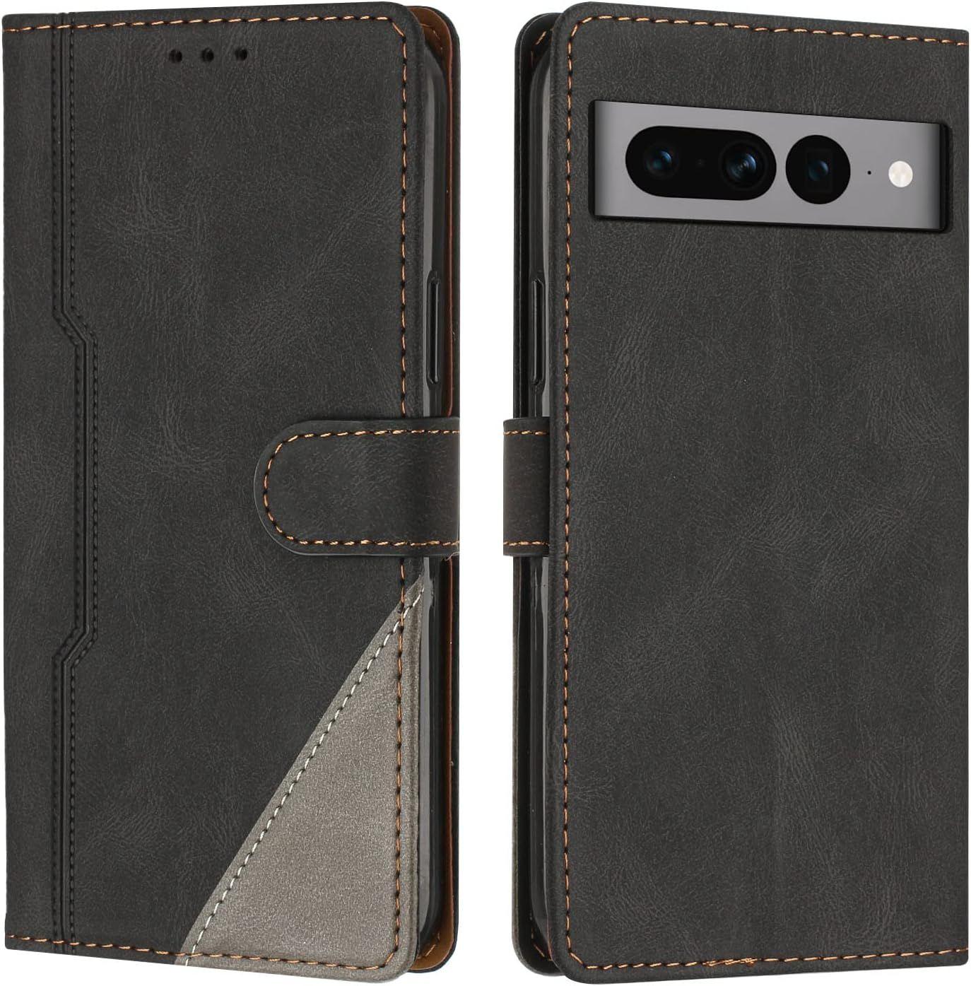 Coque Pour Google Pixel 7 Pro, Housse Etui Portefeuille Cuir...