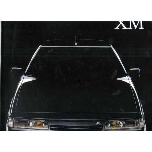 Livre Presentation Xm Citroen - Un Nouveau Concept Maitrise - Citroen Xm V6 Avec Options