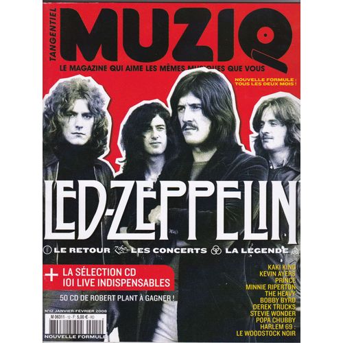 Revue Muziq N°12 Led Zeppelin