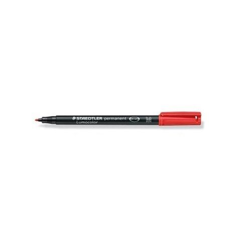 Staedtler 317-2 Marcatore Permanente Rosso Tipo Di Punta 10 Pezzo(I)