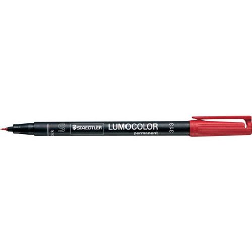 Staedtler 313-2 Marcatore Permanente Tipo Di Punta Rosso 10 Pz