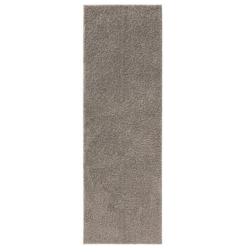 Tapis À Poils Longs Gris Clair 70x200