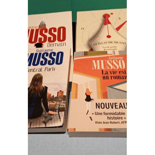 LOT de 6 Livres Romans de Guillaume MUSSO - Poche - Editions Pocket