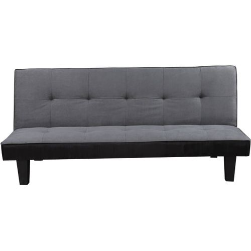 Canapé Clic-Clac John - 179 X 91 X 79 Cm - 3 Places - Gris