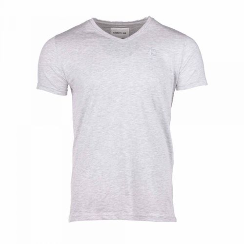 Tee Shirt Uni Col V Aquarossa Homme Cerruti