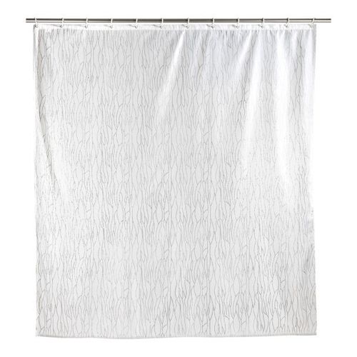 Rideau de douche - Finitions brillantes - 180 x 200 cm - Blanc WENKO