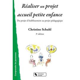 Réaliser Un Projet Accueil Petite Enfance - Du Projet D'établissement ...