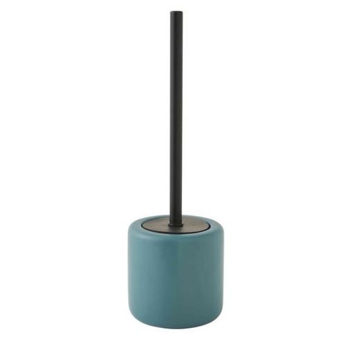 Brosse wc en dolomite bleu