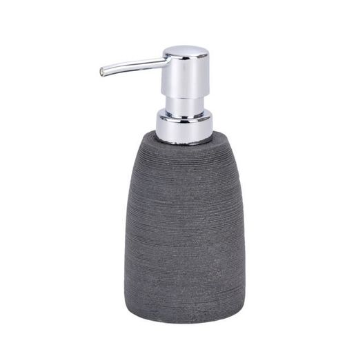 Wenko 21719100 Goa Distributeur De Savon Gris 9,5 X 7,5 X 16,0 Cm