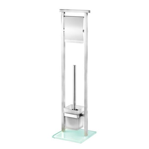 Ensemble WC sur pied - Debar - Acier satiné WENKO