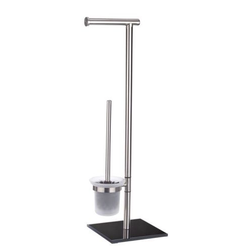Ensemble WC sur pied - Lima - Acier inox WENKO