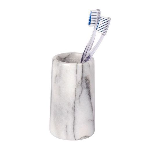 Gobelet pour brosse à dent - Onyx - Marbre WENKO