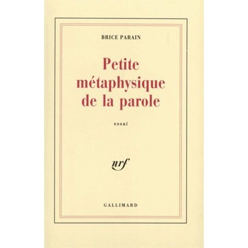 Petite Métaphore De La Parole